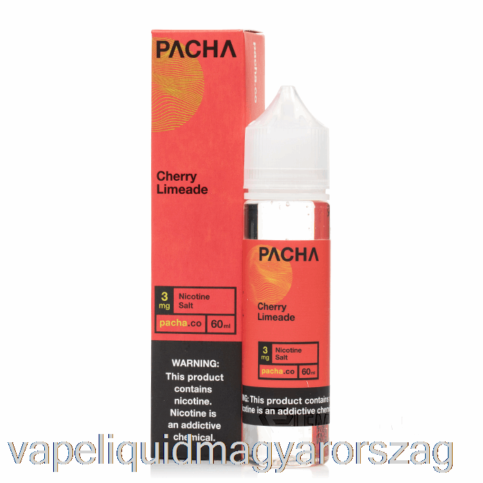 Cseresznye Limeade - Pacha - 60ml 0mg Vape Toll